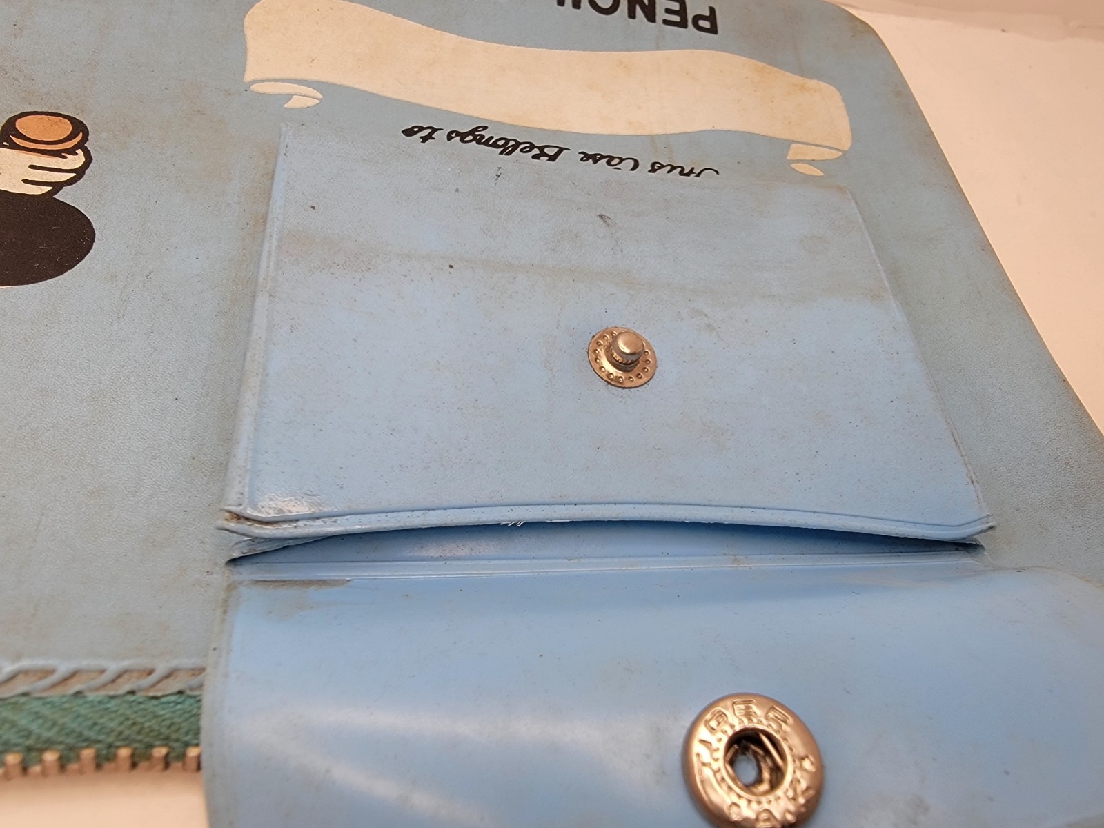 Mickey Mouse Pencil Case Vintage Walt Disney Productions Baseball Lunch Pouch