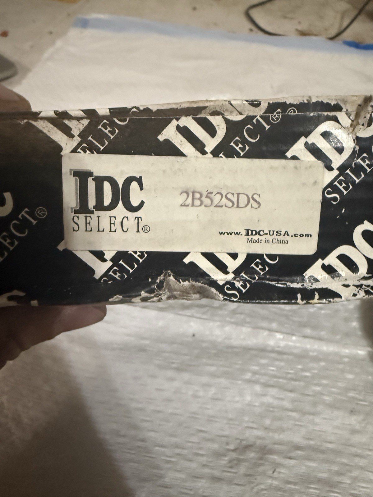 idc select 2B52SAS 2 Groove Pulley Sheave New In Box