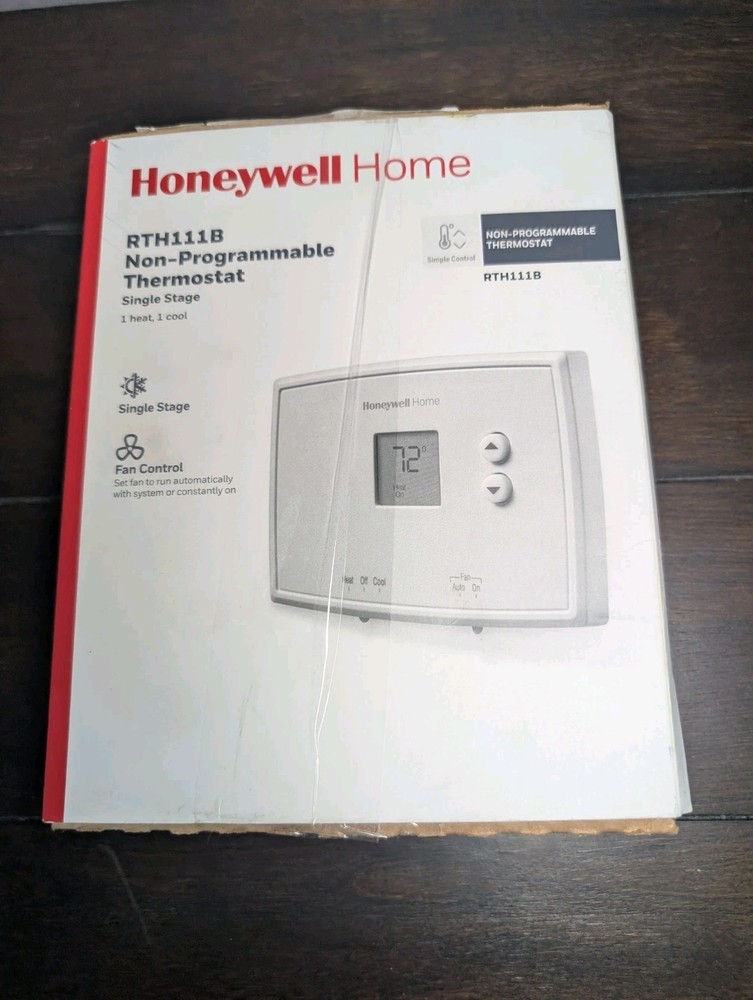 Honeywell Home RTH111B Digital Non-Programmable Thermostat Heating & Cooling