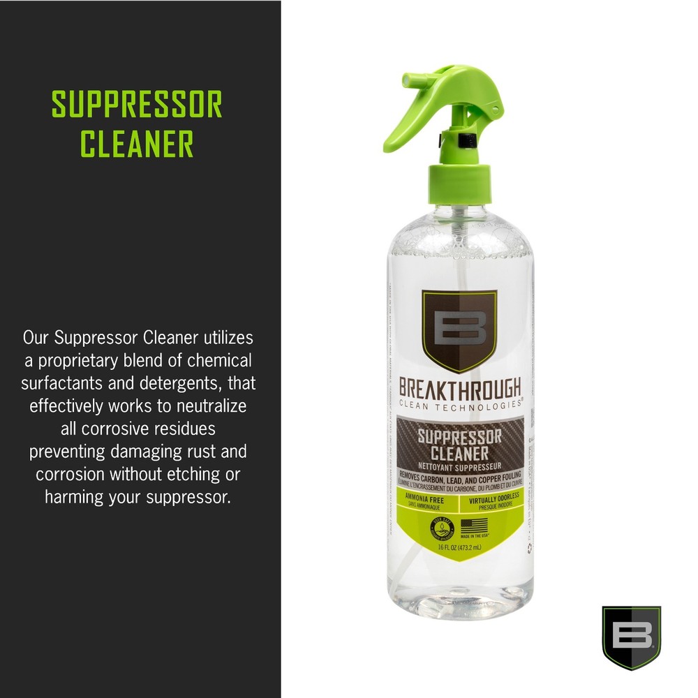 Breakthrough Clean Technologies® Suppressor Cleaner