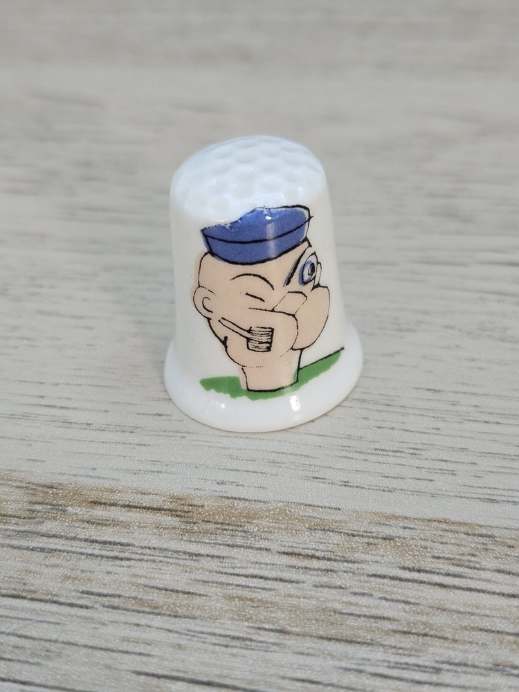 Popeye Fine Bone china Thimble.
