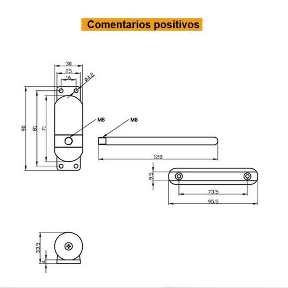Door Closer Cast Shutter For Lightweight Home Commercial