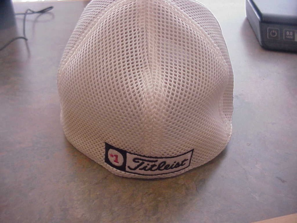 TITLEIST GOLF CAP - White - M-L