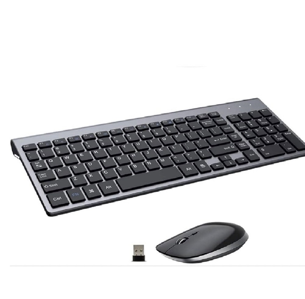 Wireless Silent  Keyboard and Mouse Combo For Notebook Laptop Desktop PC 2.4 GHz