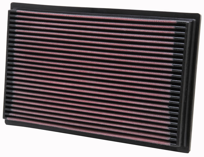 K&N Air Filter Element 33-2080 (Performance Replacement Panel Air Filter)