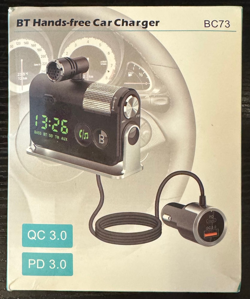 BT Hands-Free Car Charger (BC73)