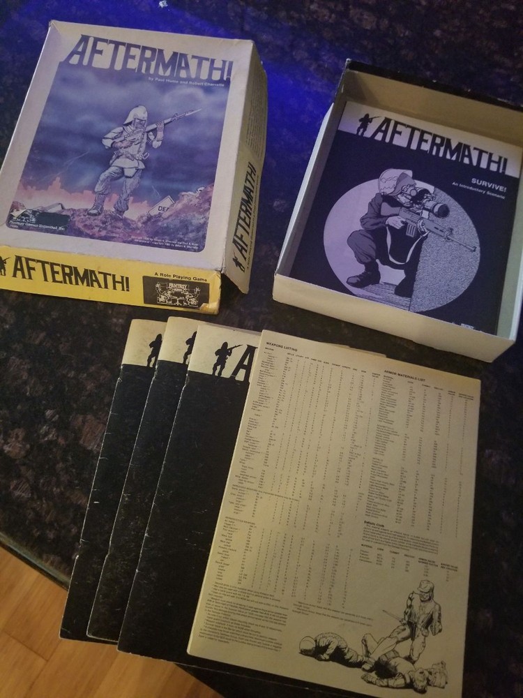 Aftermath FGU rpg box set