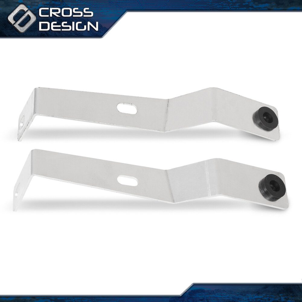 Fit For 1987-06 Yamaha Banshee 350 YFZ350 Billet Rear Fender Brace Brackets Pair