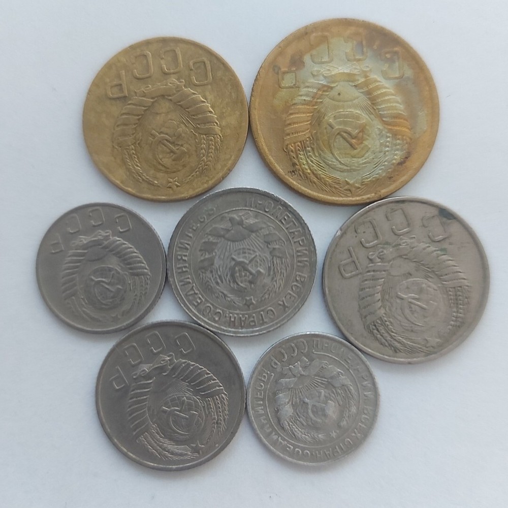 RUSSIA,SOVIET COINS KOPEKS.LOT.#478z