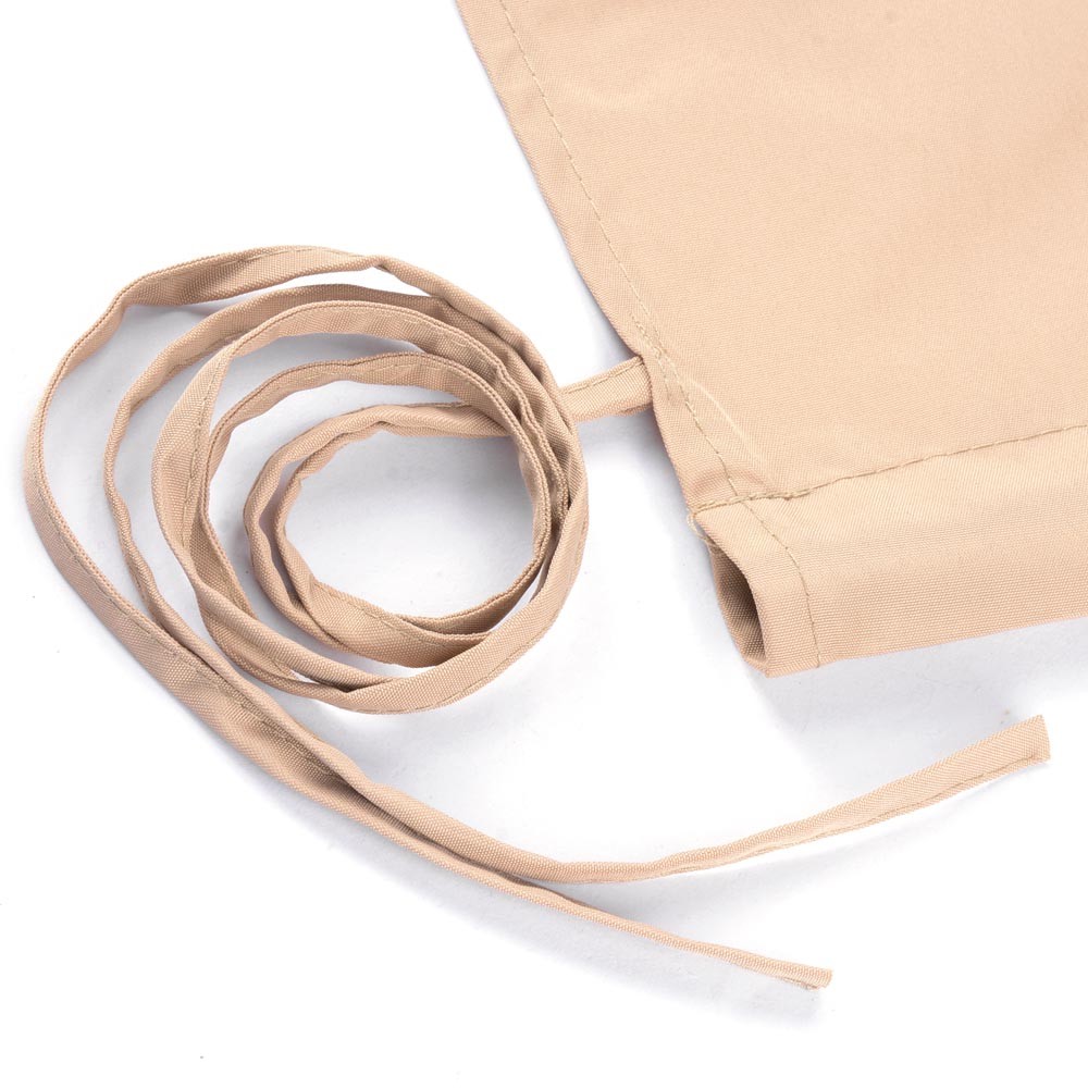 17x6.5Ft Pergola Canopy Replacement Cover Outdoor Yard Patio Tan 200g UV30+