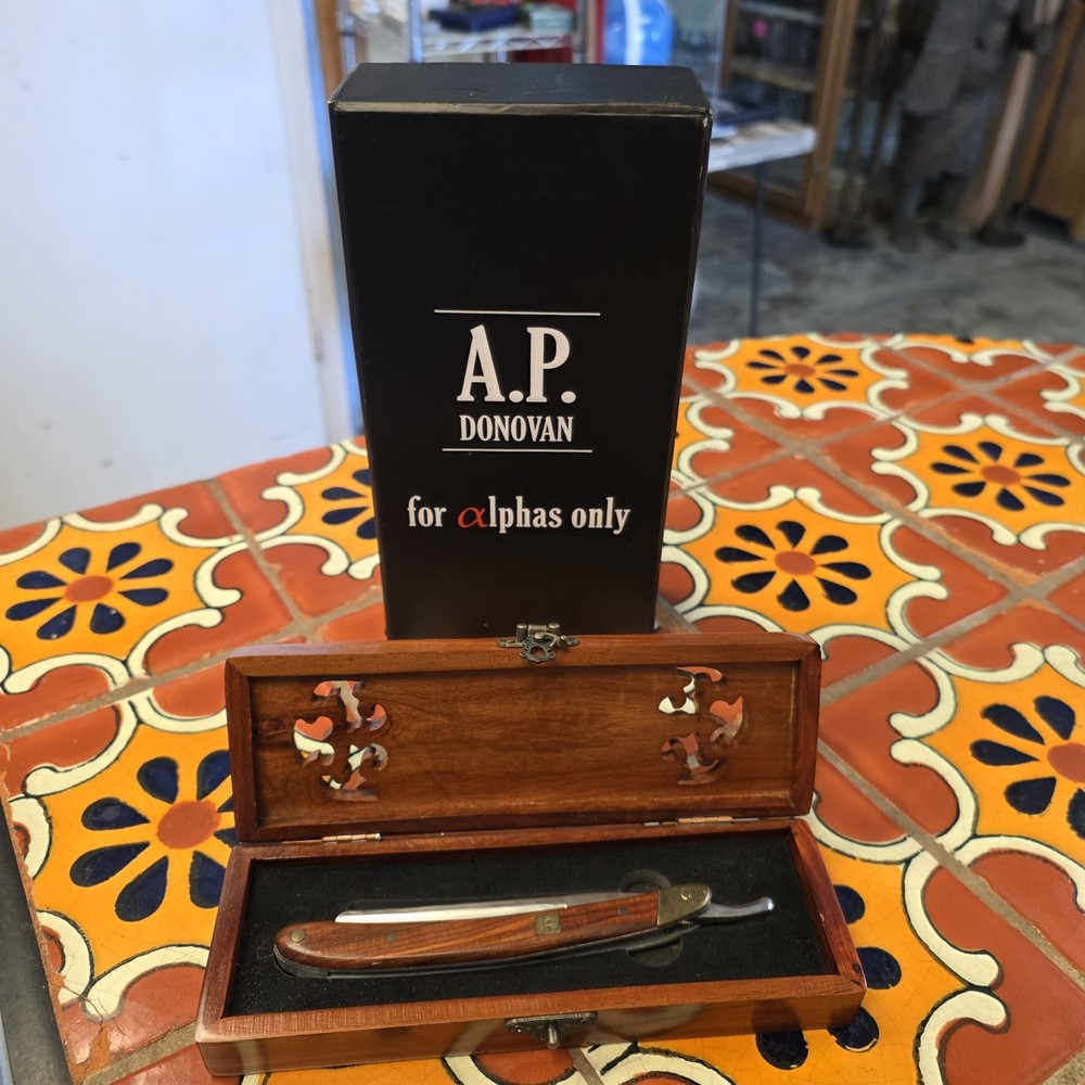 A. P. Donovan For Alphas Only Straight Razor