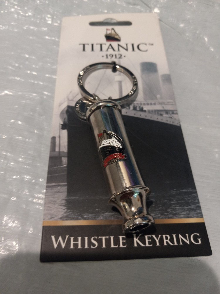 Titanic 1912, Whistle Keyring, New
