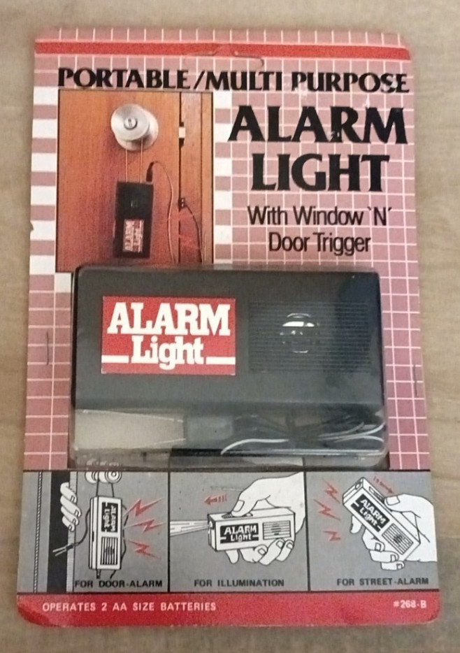 Portable / Multipurpose Alarm Light with Window & Door Trigger