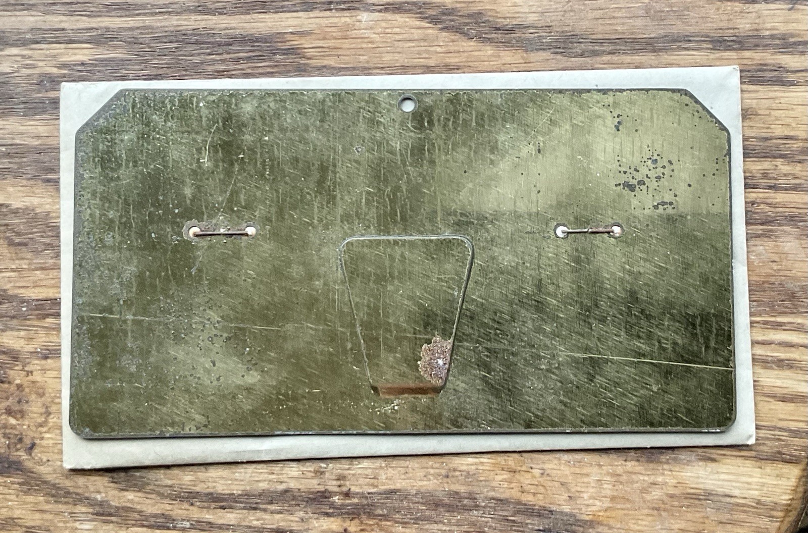 1942 Vintage D-X Service Station Desk Calendar Gas Oil Decatur Mi