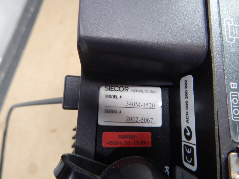 SIECOR OTDR Plus MULTITESTER II 340M-1520