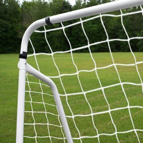12 x 6' Soccer Goal Net Steel Frame Backyard Football Training Set Portable