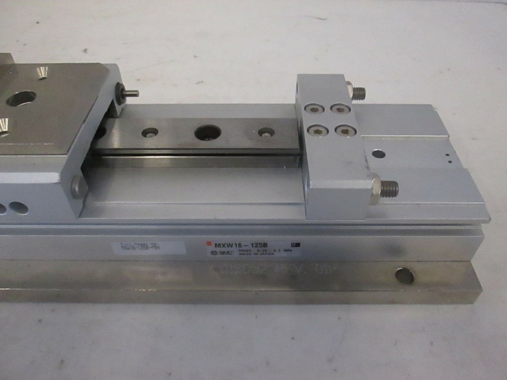 SMC, Linear Slide Table, MXW16-125B, Used