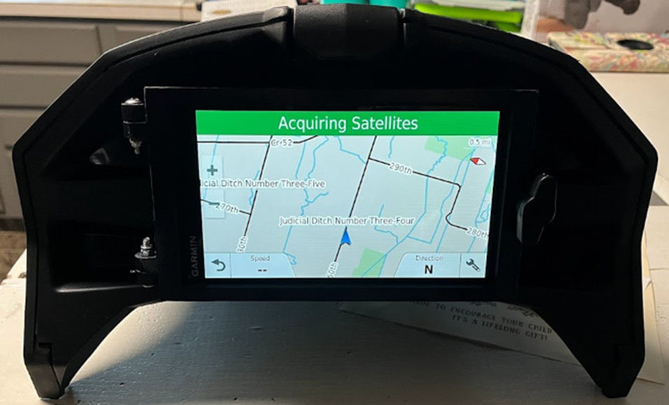 Skidoo Gen 4 + 5 2017-25 GPS Mount - Garmin Drivesmart 76, 65, 61