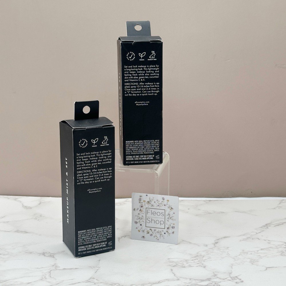 ELF Makeup Mist & Set 2-pack - XL size - NEW