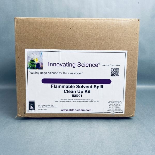 Innovative Science Flammable Solvent Spill Clean-Up Kit
