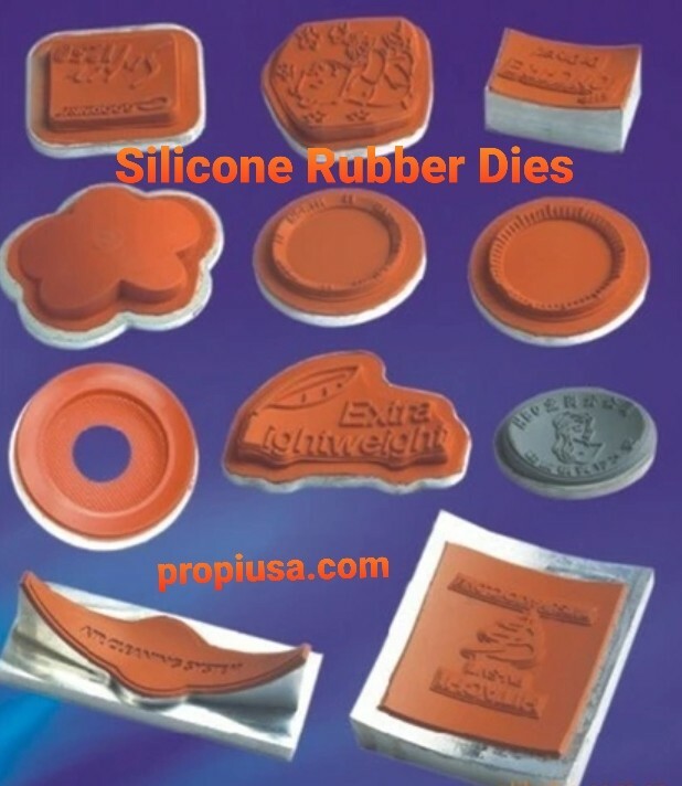 SILICONE RUBBER DIES, ROLLERS & SHEETS FOR HEAT TRANSFER & HOT STAMPING SYSTEMS