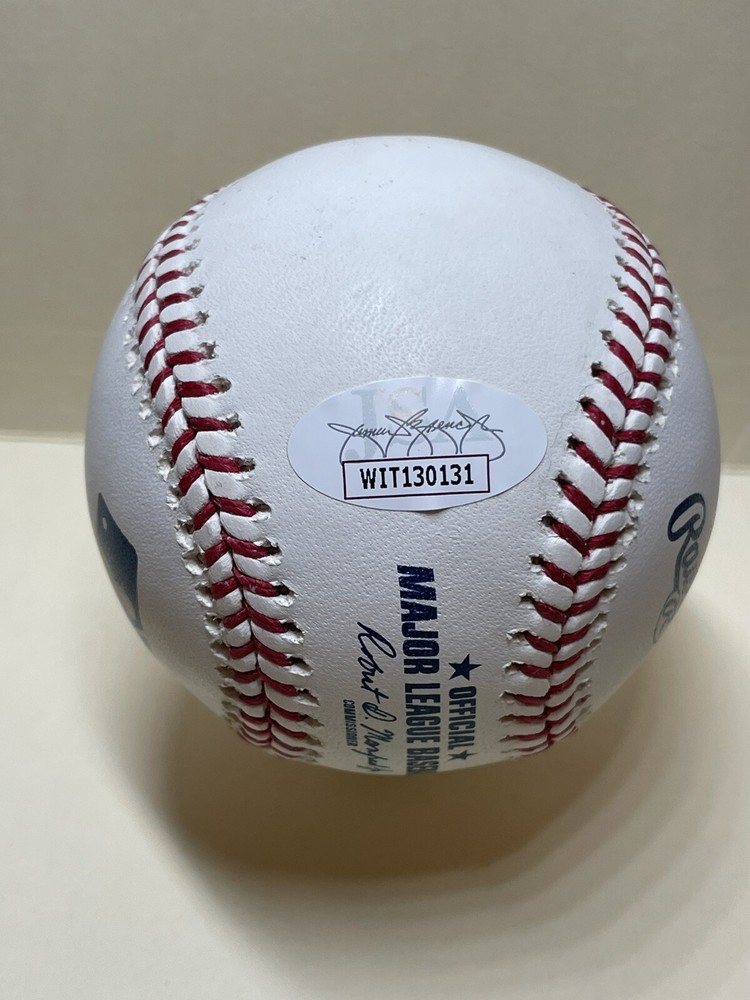 Lamonte Wade Jr Signed OML Baseball - SF Giants - JSA Authenticated