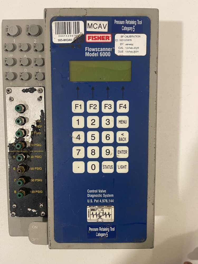 Fisher FlowScanner 6000 Control Valve Diagnostic System
