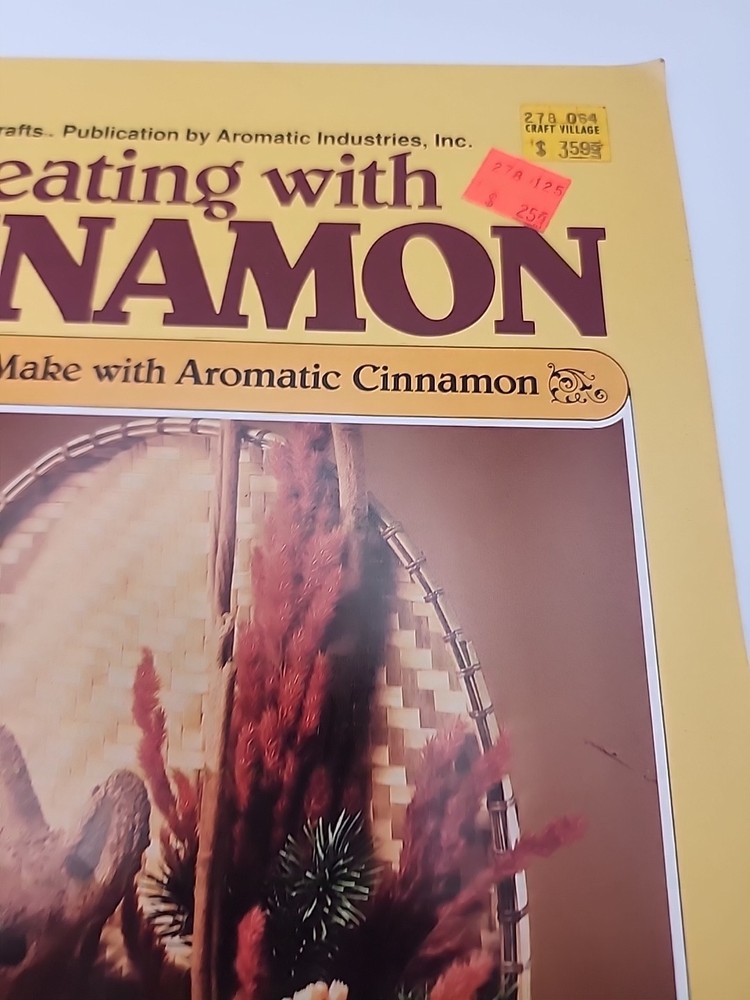 Creating With Cinnamon Craft Project Instruction Pattern Design Booklet 1983