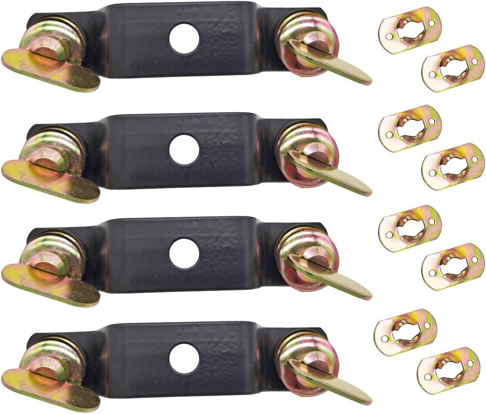 4 Pack Moving Head Light Bridge Connector Truss Clamp Stage Clamps Bracket Quick
