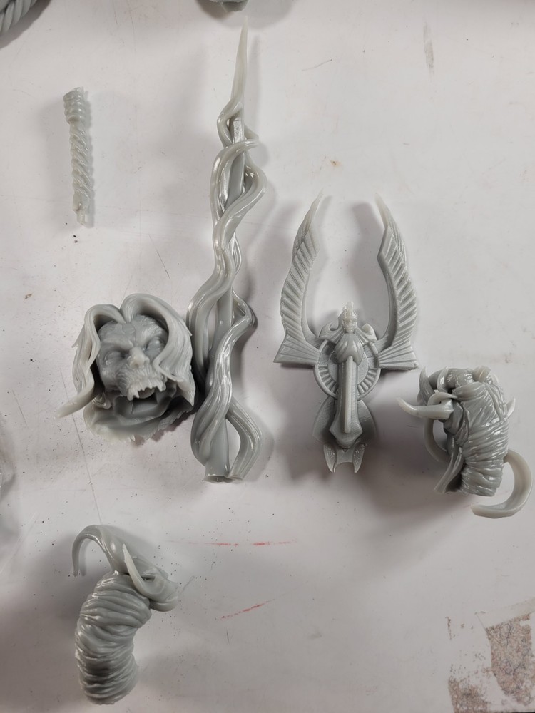 3D Printed Figures Fiction Creatures Unpainted