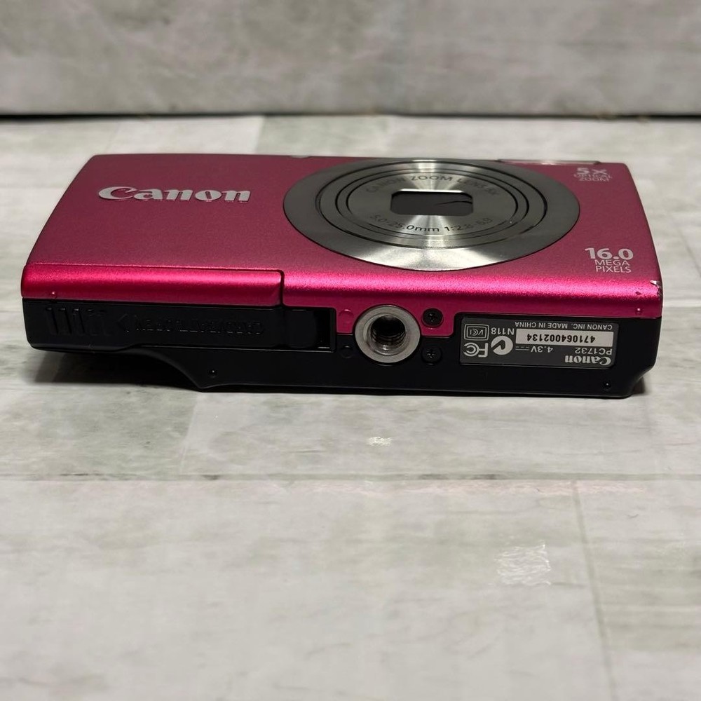 Canon PowerShot A2300 Pink Compact Digital Camera Tested Working Japan