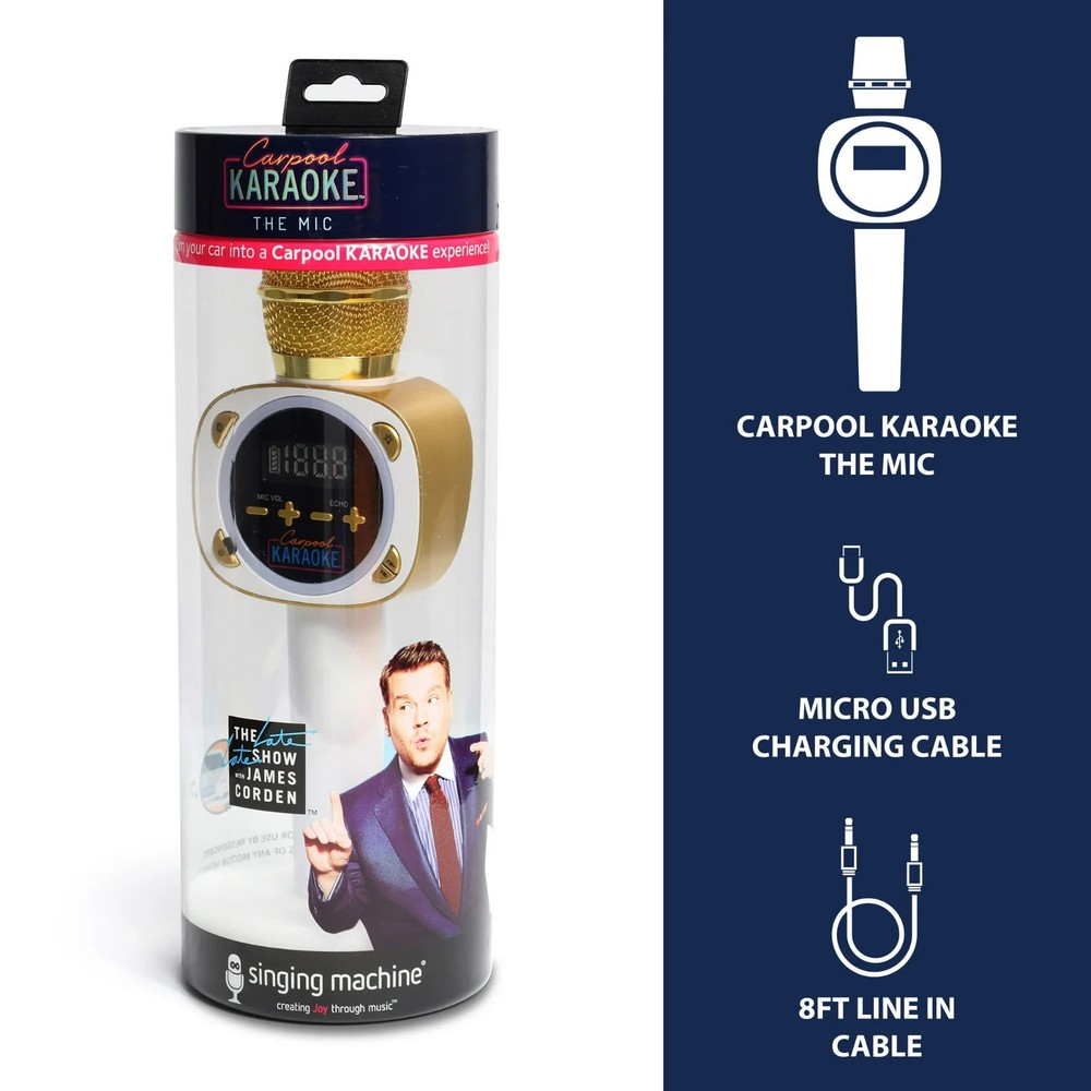 Singing Machine Official Carpool Mic TikTok