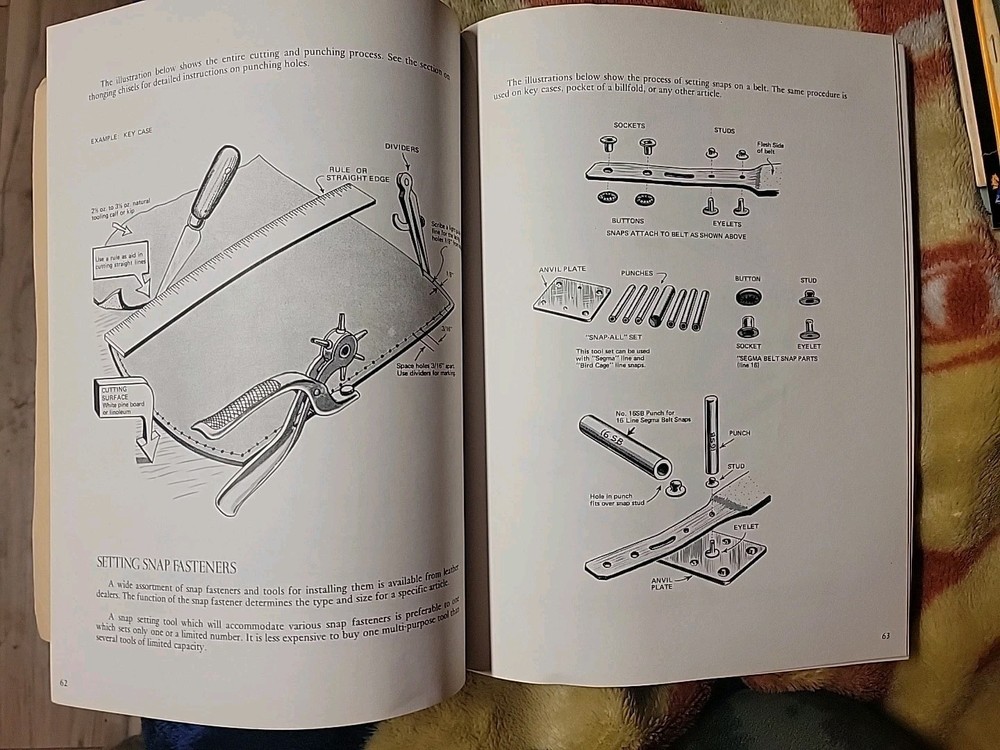 Leatherwork Manual 1969 Tandy