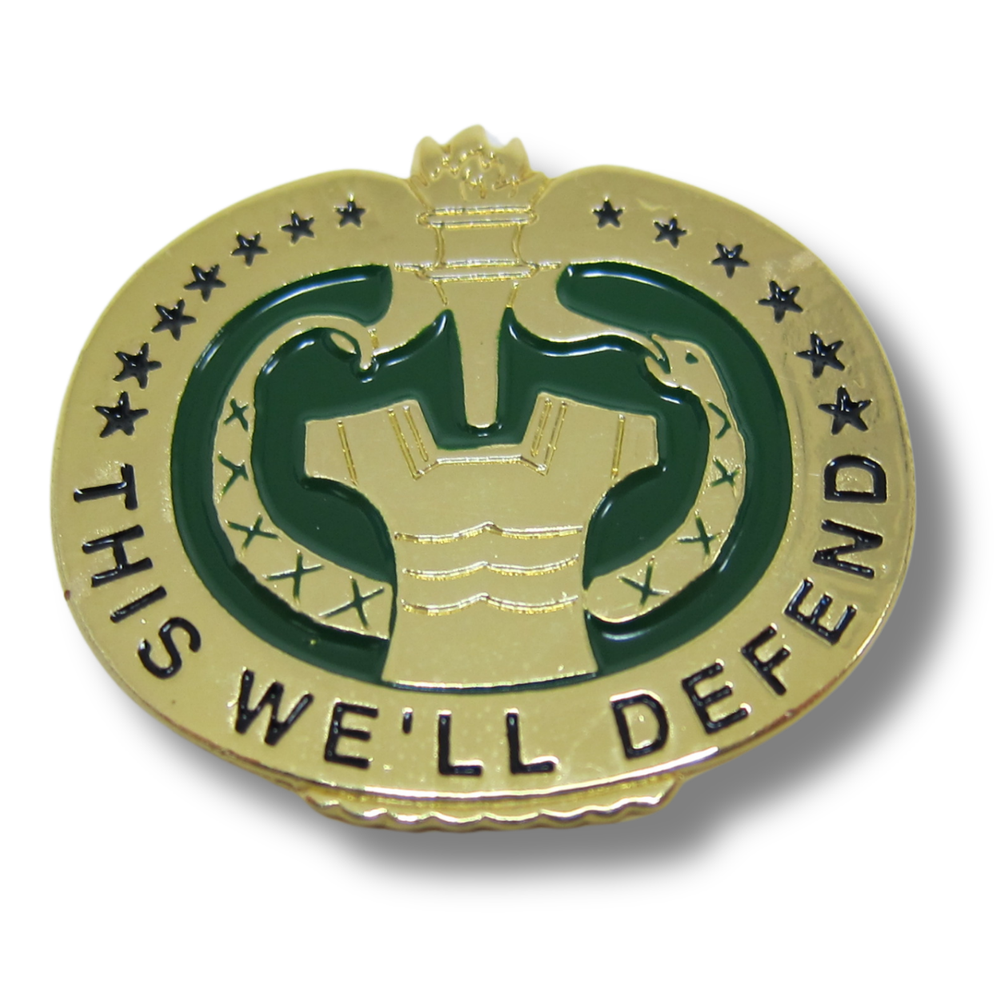 Drill Instructor Sergeant This We'll Defend Insignia Pin Badge Official Licensed