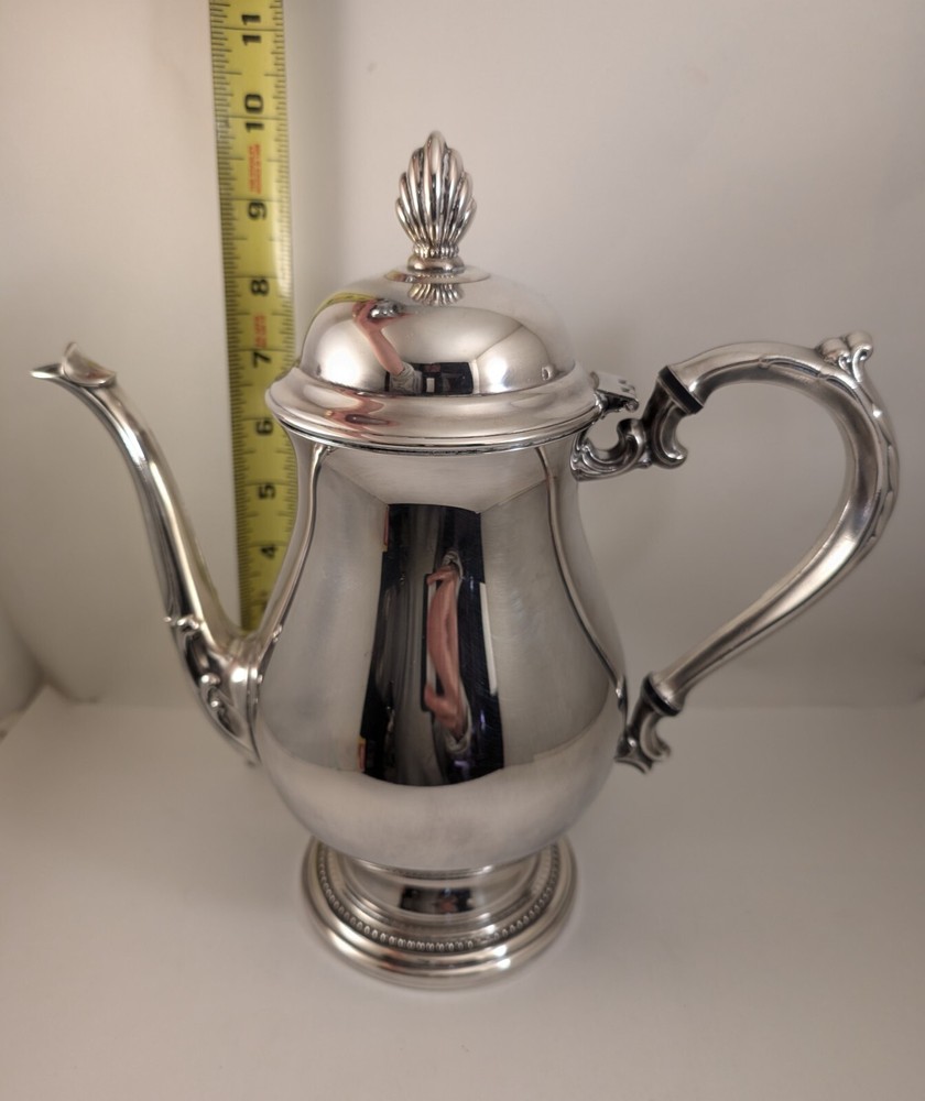 Vintage Oneida JEFFERSON Hollow-Ware Silverplate Teapot