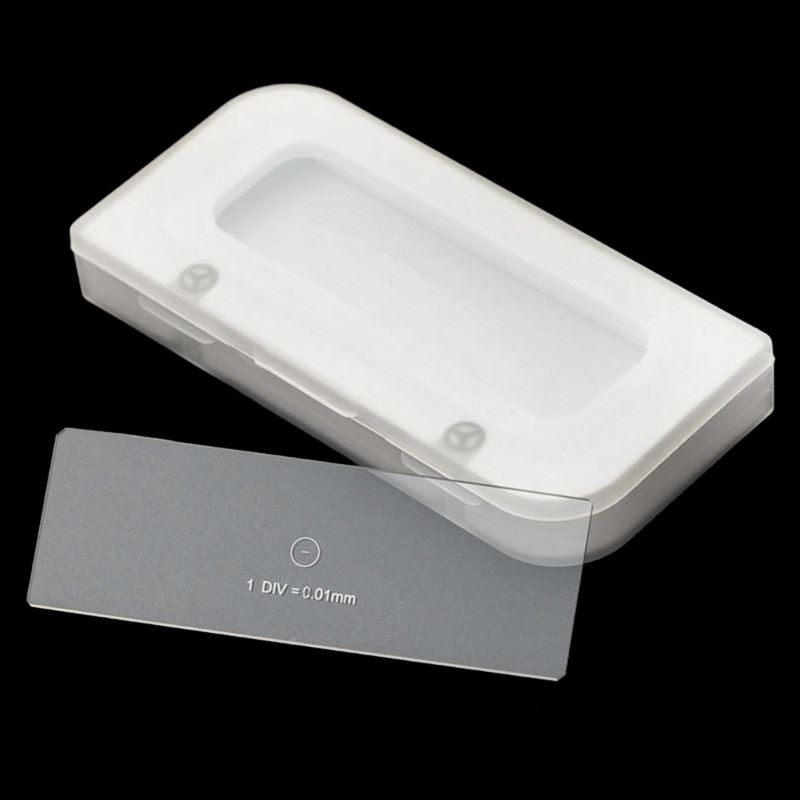 Microscope Calibration Slide High Precision Stage Micrometer Ocular Reticle