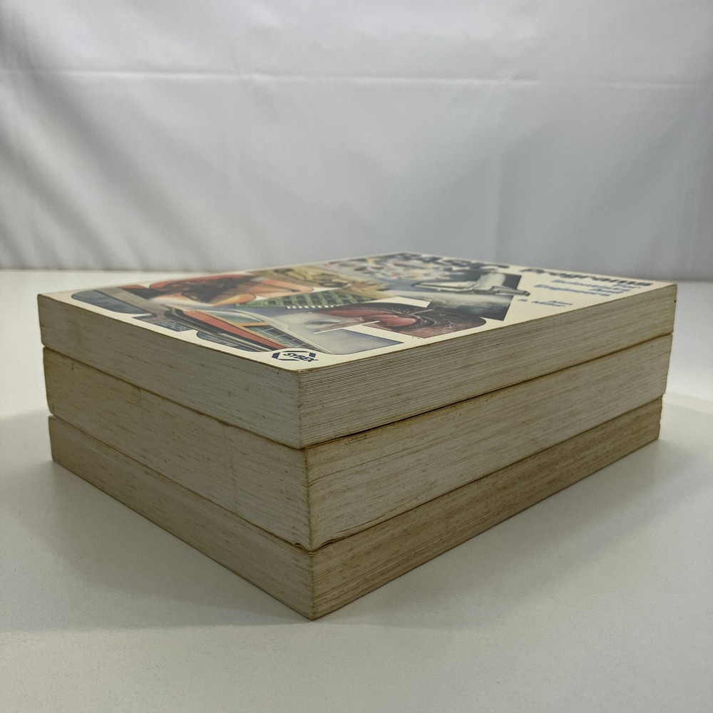 3 Vintage Sybex Computer Programming Books Lot BASIC Pascal Handbook Programs