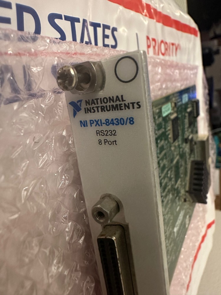 National Instruments NI PXI-8430/8 RS232 Serial Interface Module