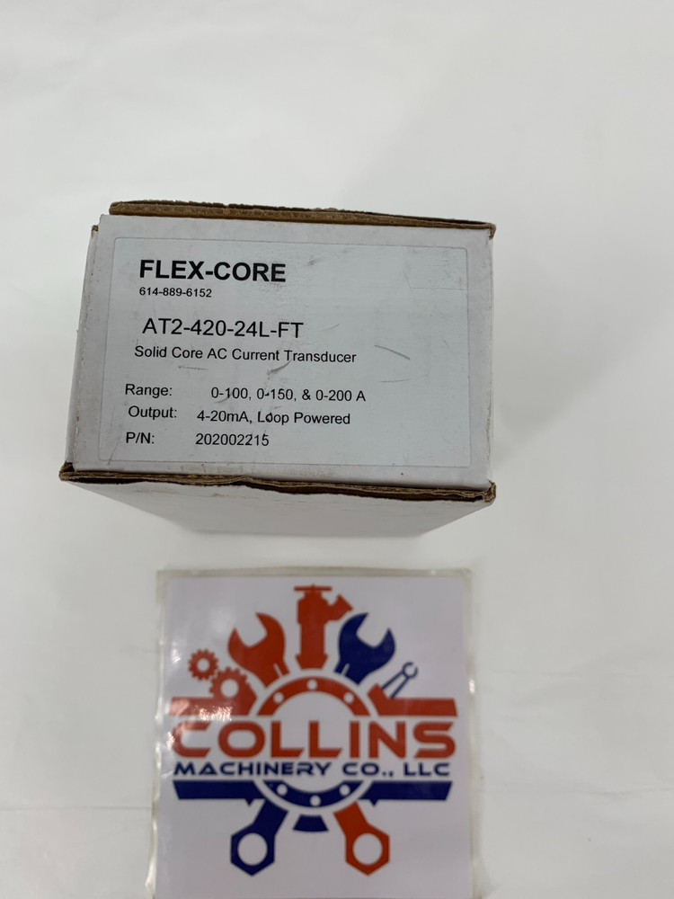 Flex-Core AT2-420-24L-FT Solid Core AC Current Transformer 0-100 0-150 & 0-200A