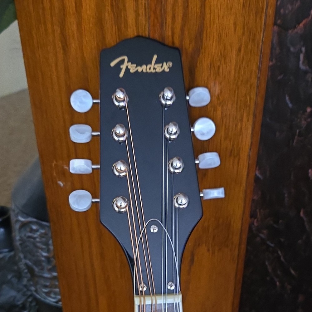 Fender A Style Mandolin Sunburst 8-String Right Handed Signed Adjustable Bridge