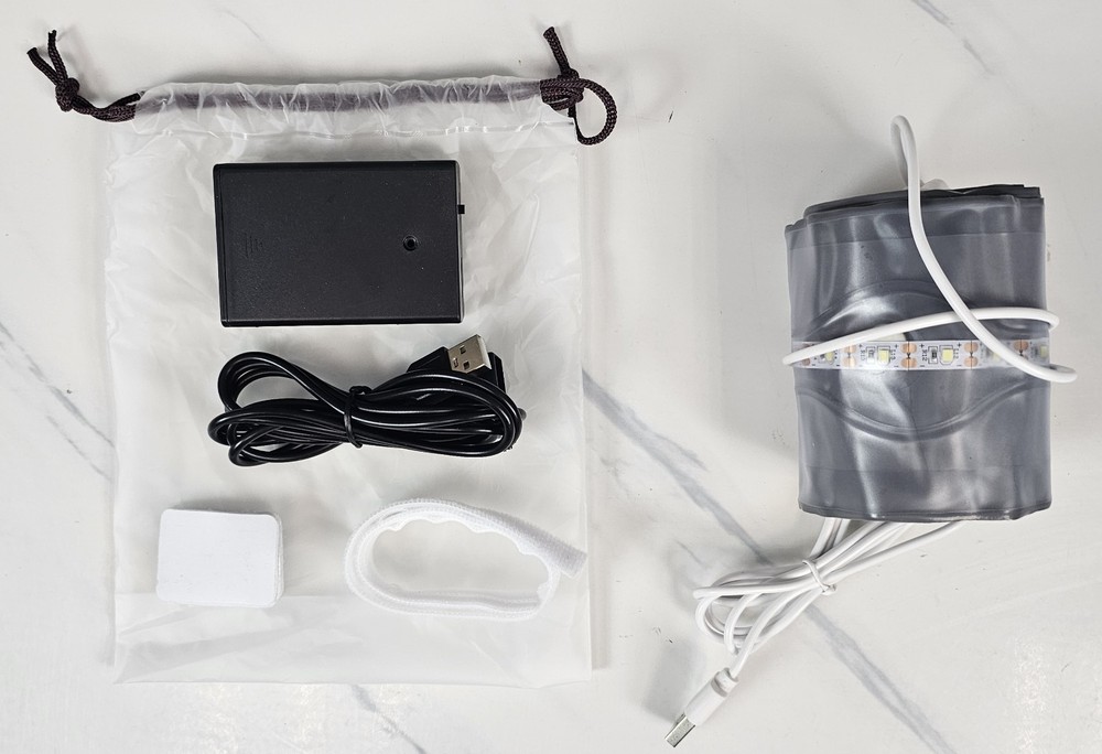 4 Pack Inflatable LED Camping Lantern - 33 In, Battery Pack, Multiple Settings