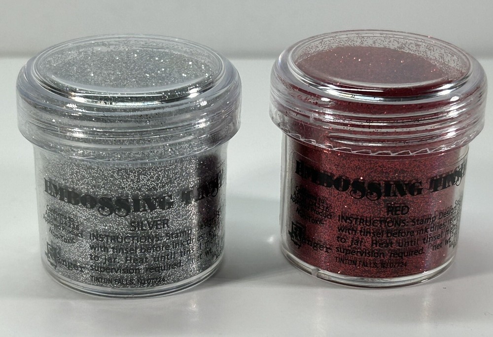 Ranger EMBOSSING TISEL Silver & Red