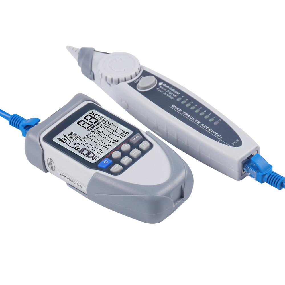 Handheld Portable Network Cable Tester LCD Large Screen Display Digital Z8K7