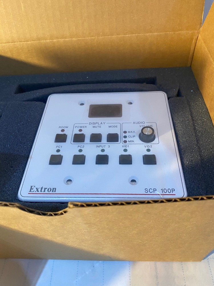 Extron Electronics SCP 100P Control Panel New, Open Box