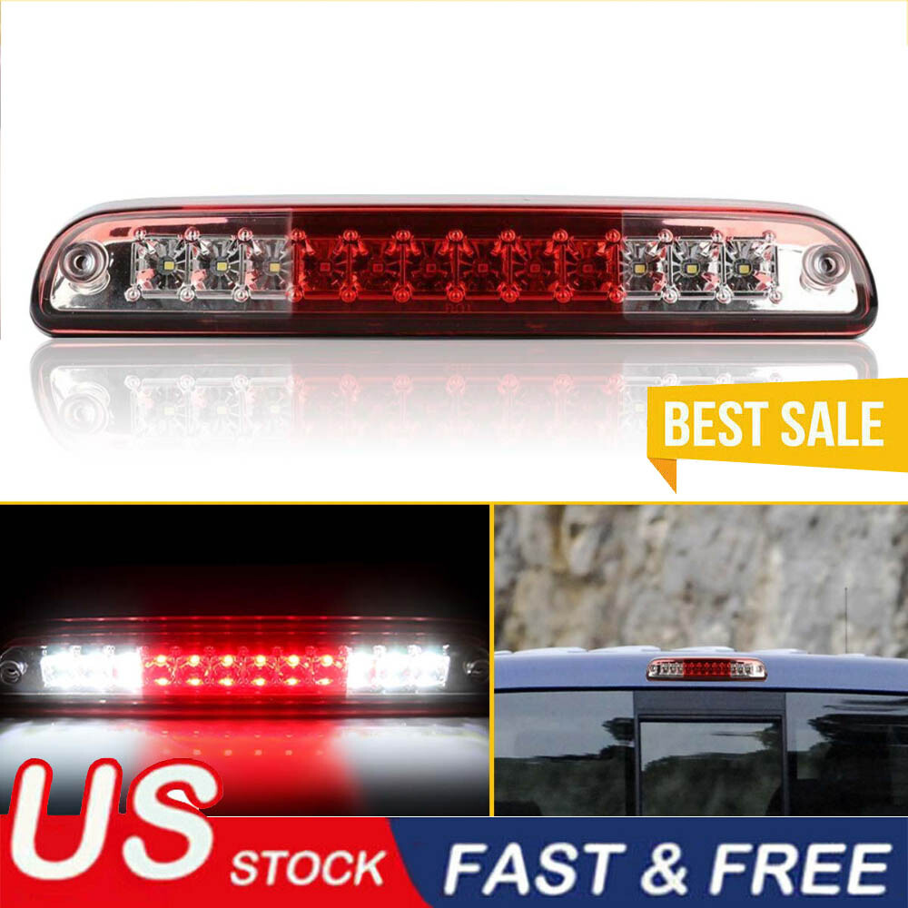 LED Third 3rd Brake Light Red For 99-16 Ford F250 F350 Super Duty Cargo USA