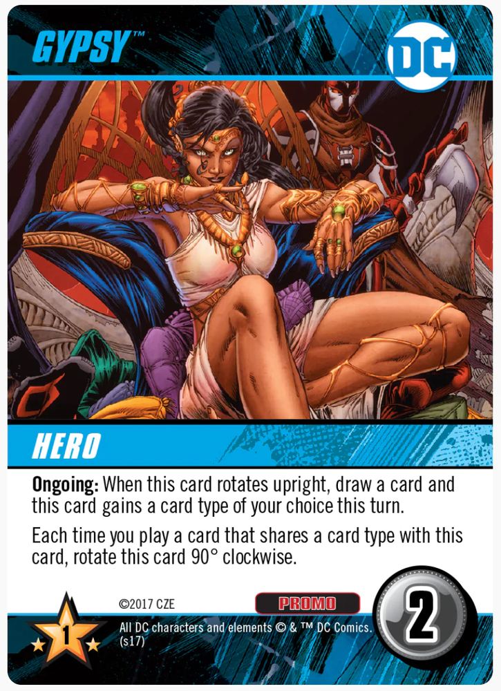 DC Deck-Building Game: Gypsy PROMO CARD