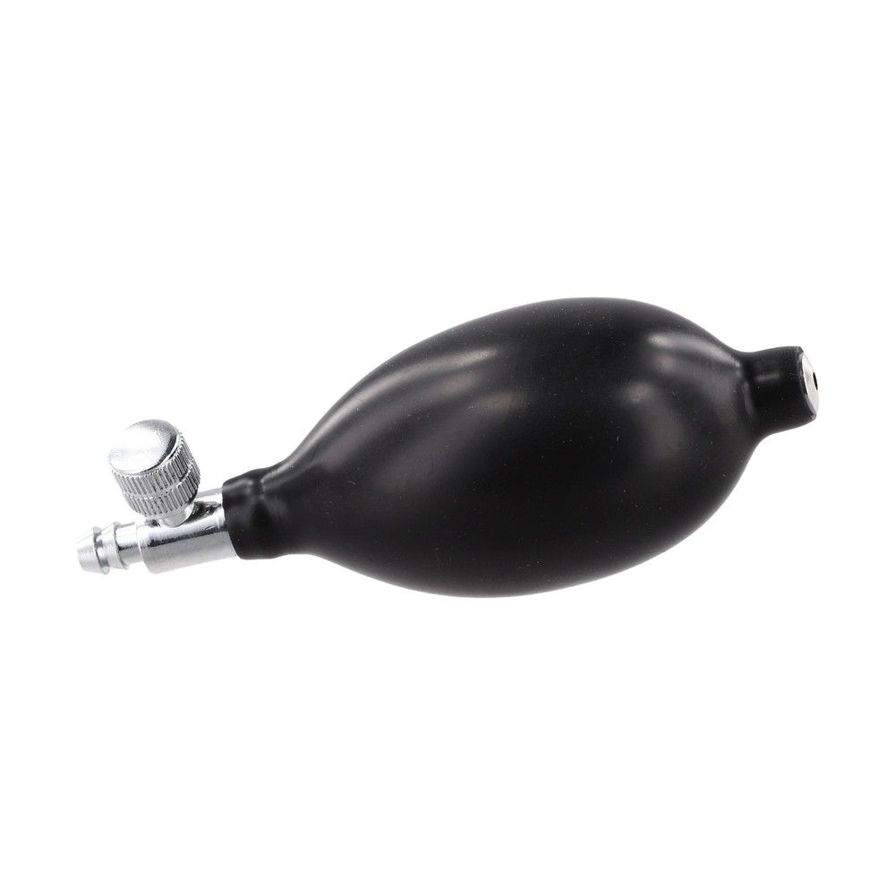 Black Rubber Replacement Sphygmomanometer Pump Bulb for Inflatable Devices