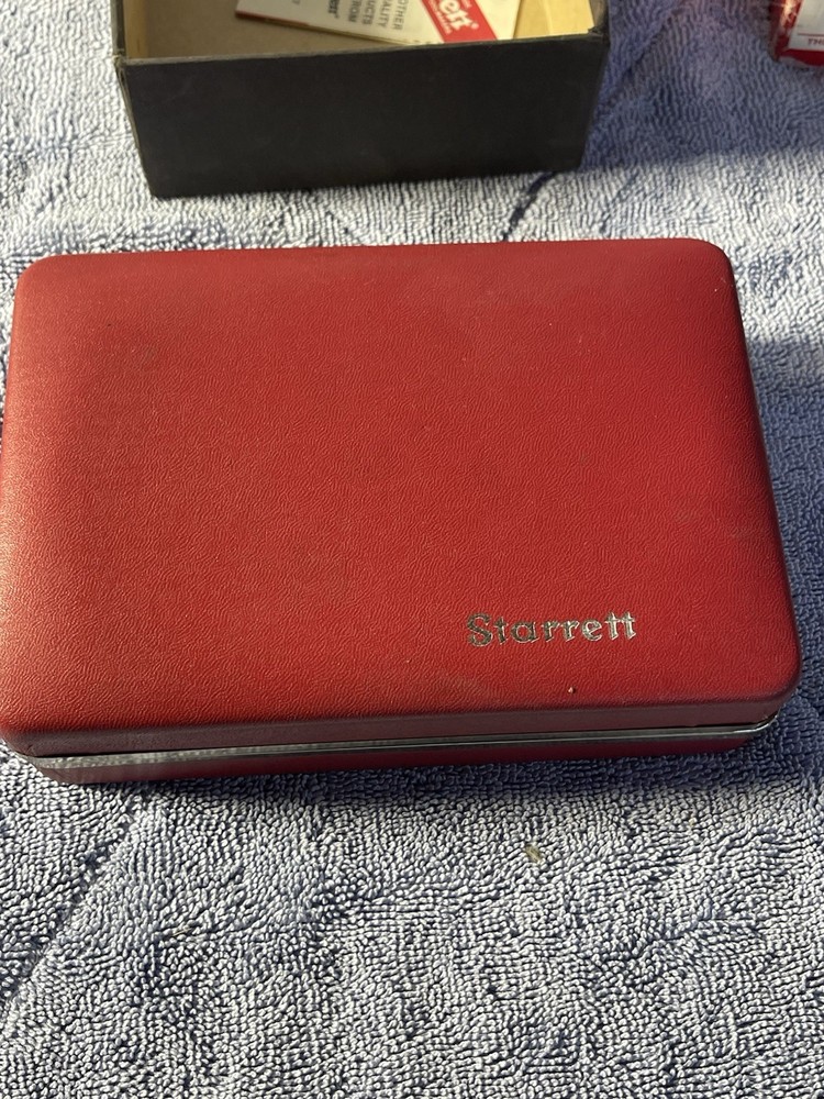 Starrett 196A1Z Universal Dial Test Indicator Kit