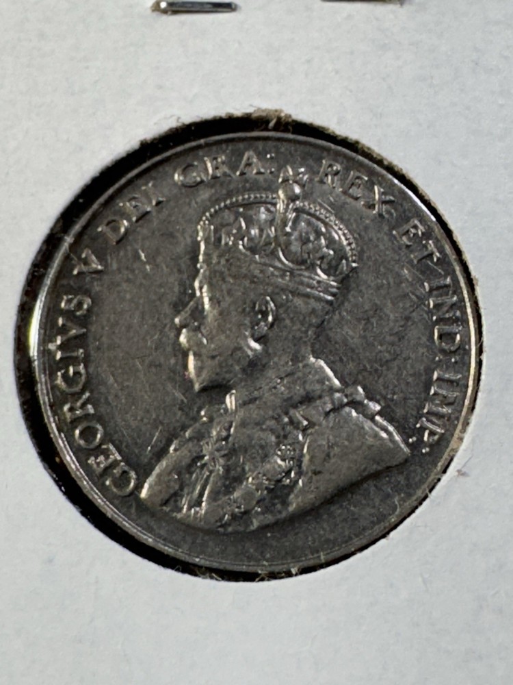 1931 Canada 5 Cents Cleaned