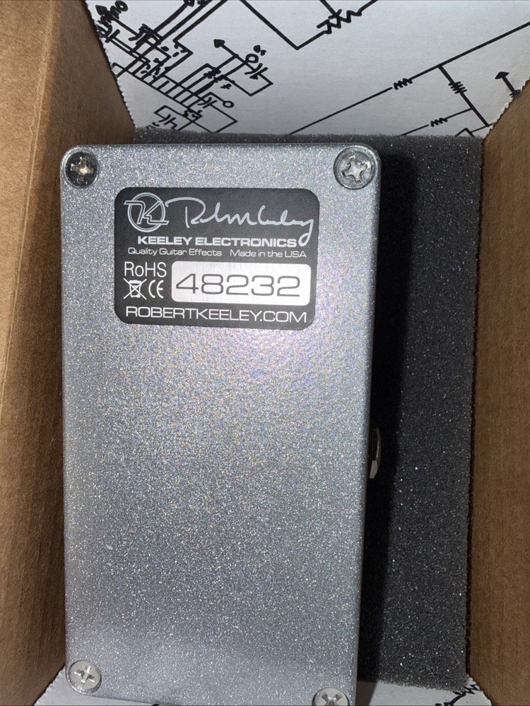 Keeley Compressor Plus LTD 9V 4-Knob Compressor Pedal